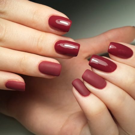 Magnetic And Trendy Burgundy Nails Ideas | NailDesignsJournal.com