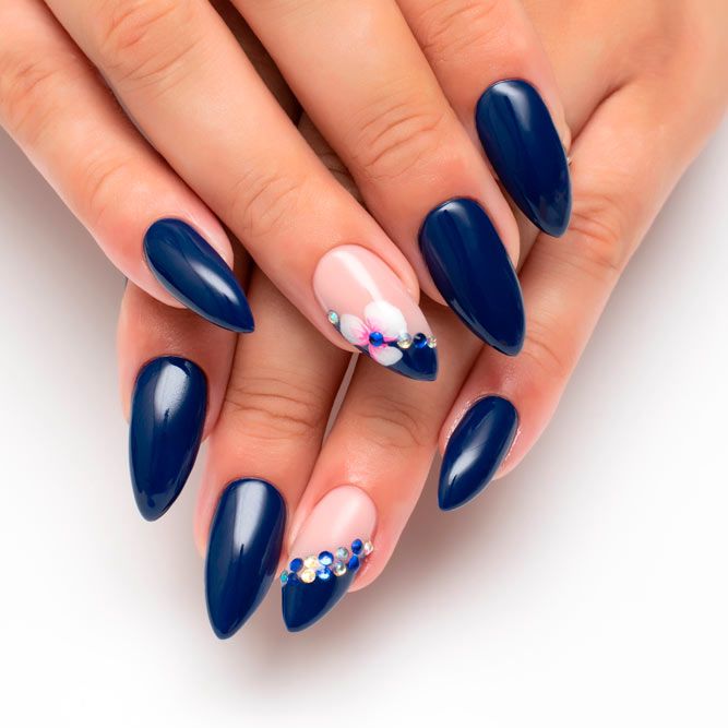 25 Blue Nails Ideas Trending In 22 Nail Designs Journal