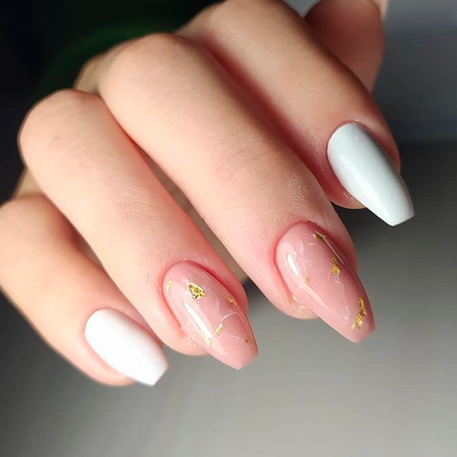 Nails With Marble Effect