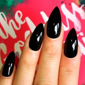 Short Stiletto Nails Seeking Attention | NailDesignsJournal.com