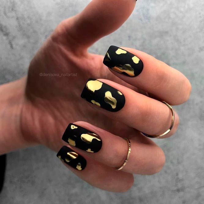 Chrome Designs For Squoval Nails
