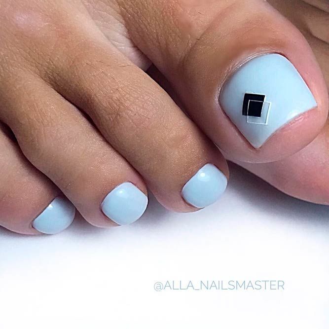 Nail Design With Geometry Art