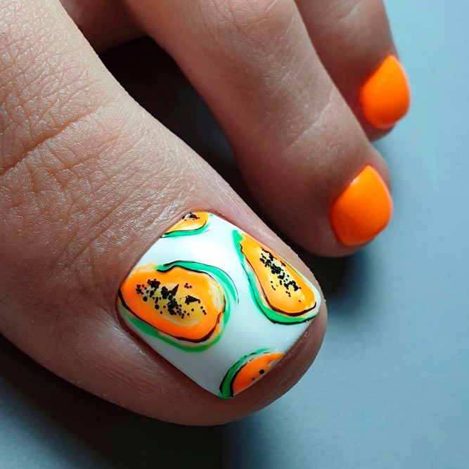 Mouth-Watering Ideas For Summer Nail Art
