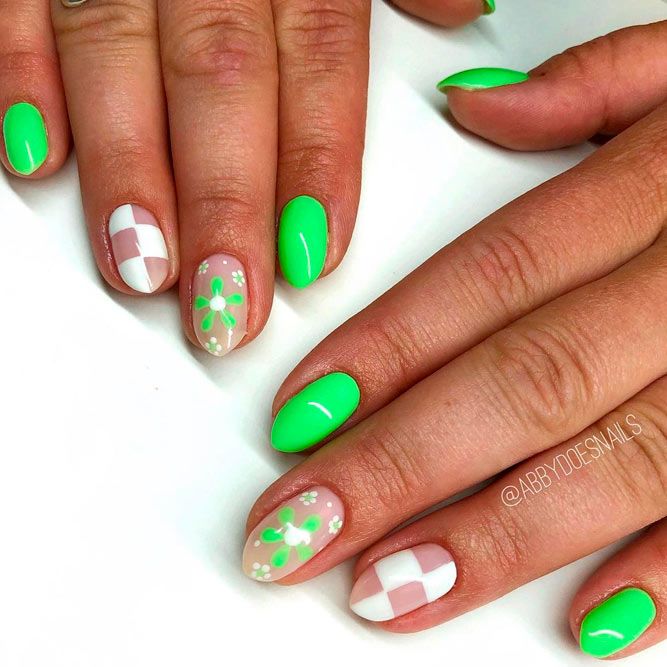 Flowers Summer Nails