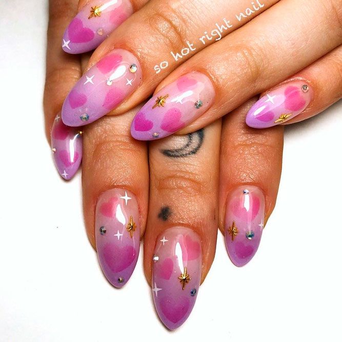 Ombre Nails with Brush