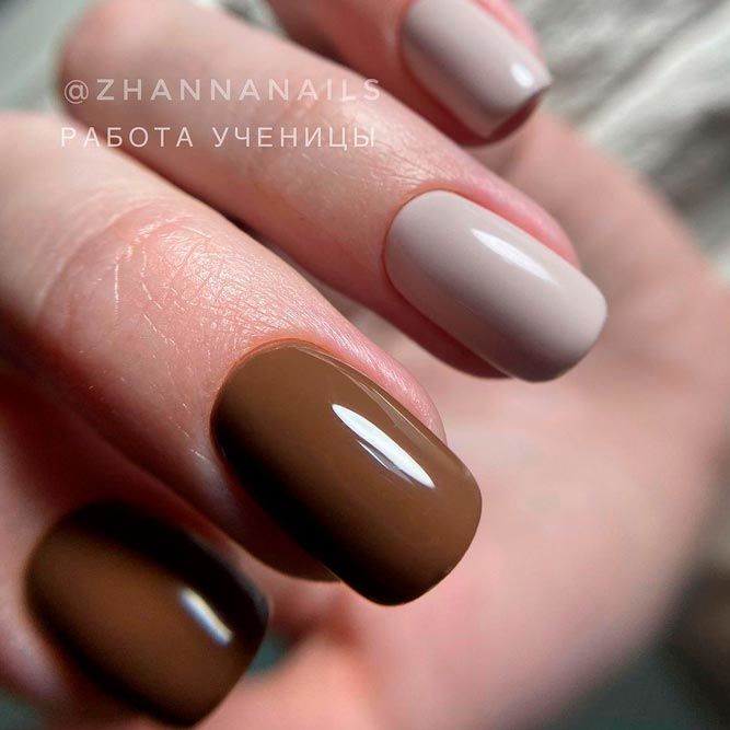 Short Squoval Shape Nails