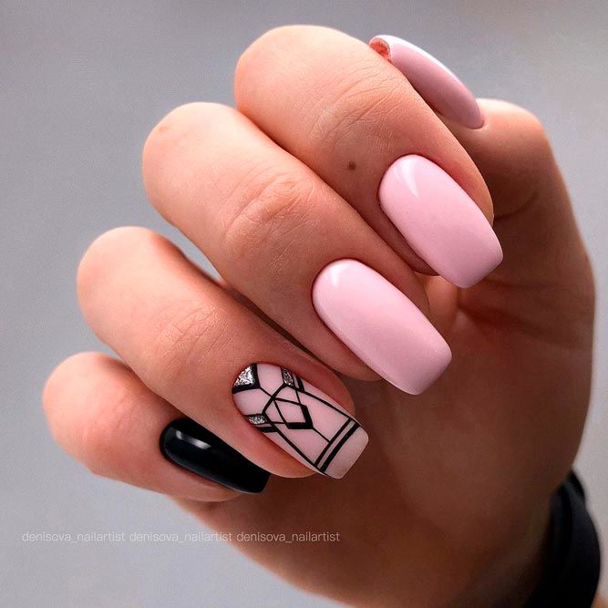 Long Squoval Nails