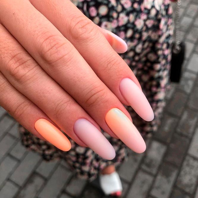 Cute Long Rounded Nails