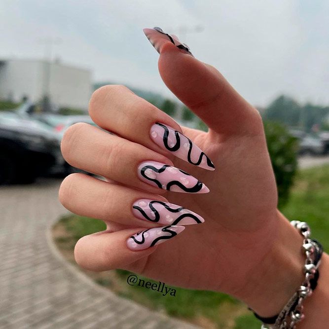 Long Stiletto Nails For Girls Who Not Afraid To Experiment