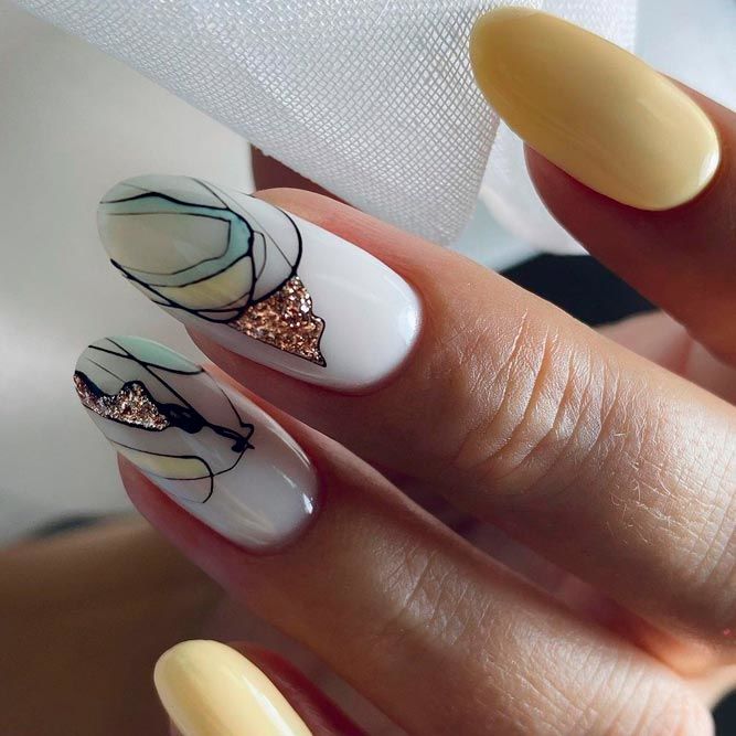 Long Rounded Nails Shape