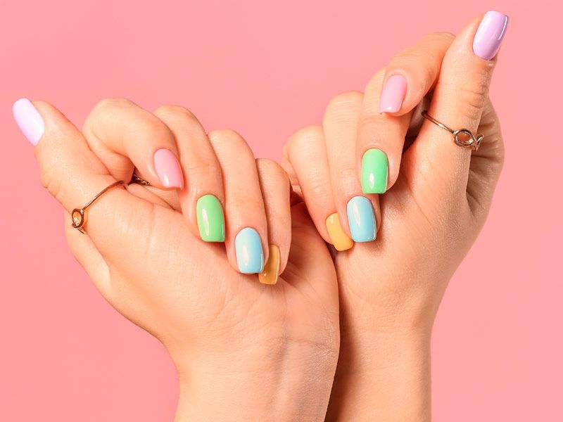 Exquisite Pastel Colors Nails To Freshen Up Your Look