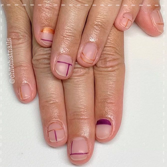 Geometry For Your Short Nails