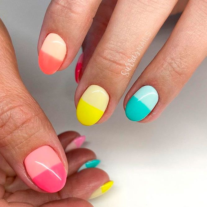 Rainbow Nails Art
