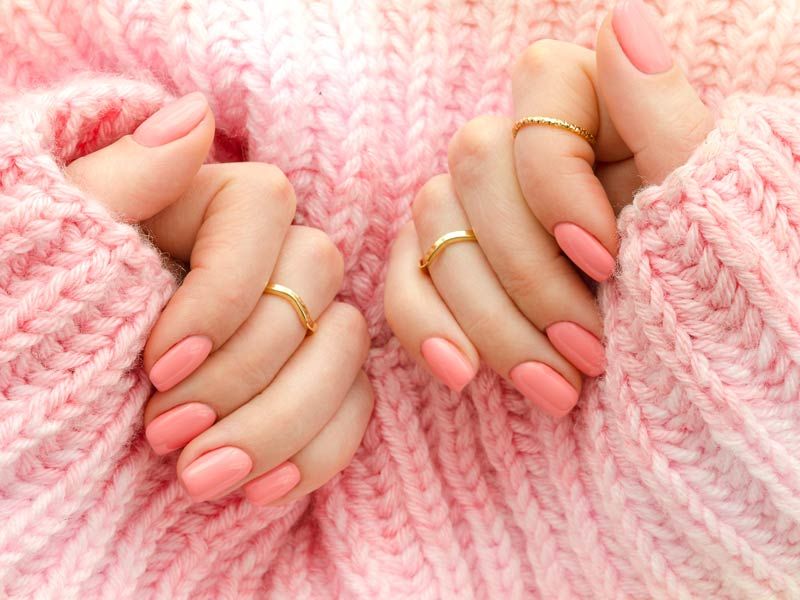 Lovely Peach Color Nails Designs You Must To Try