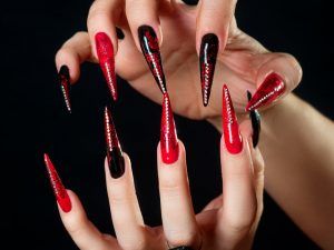 Pointy Nails Designs And Style