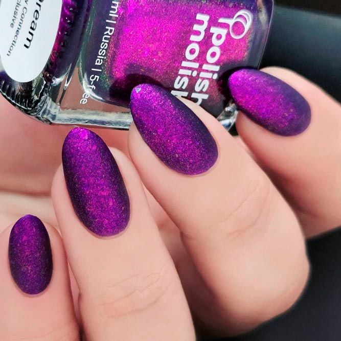 Purple Enigma Winter Nail Color