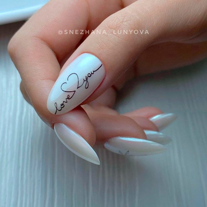 Love Nails: When a Heart is a Symbol of This Day