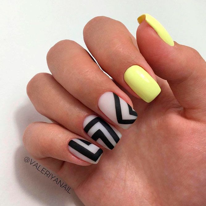 Simple & Spectacular Geometric Nail Art