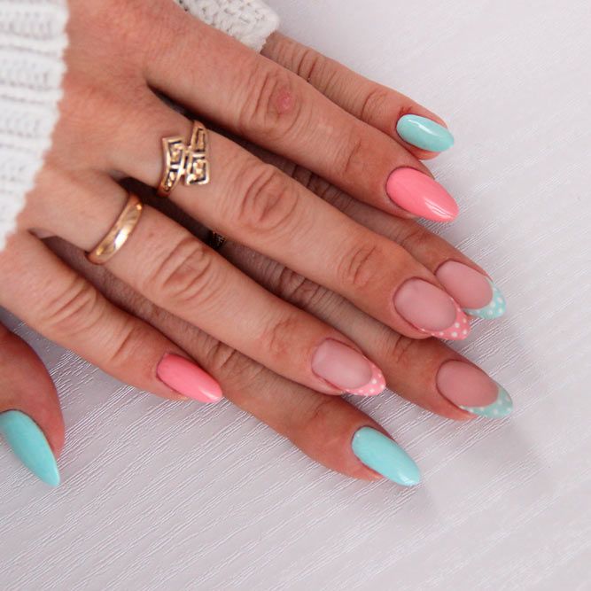 Colorful Polka Dots Nails Ideas To Inspire - Nail Designs Journal