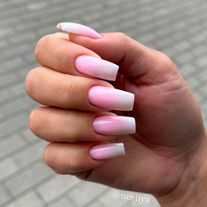 Ombre Ideas of Stylish Pink Nails