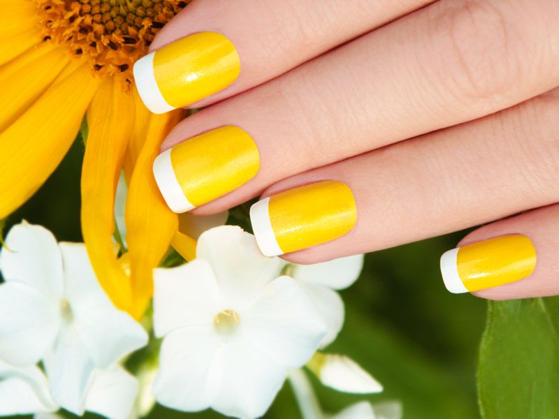Sunny Shades Of Yellow Nails You Can Try