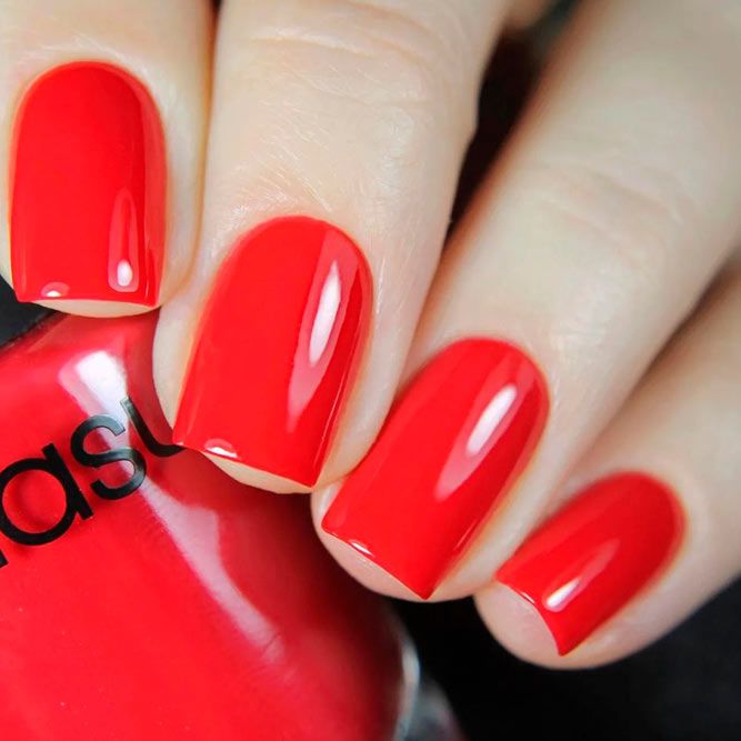 Red Nails – Classic But Bold Ideas