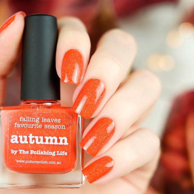 Tangerine Color - Best Nail Polish To Surprize