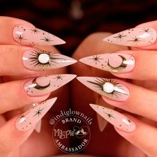 Nude Stiletto Nails To Look Chic - Nail Designs Journal