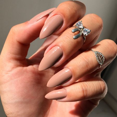 Nude Stiletto Nails To Look Chic - Nail Designs Journal