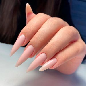 Nude Stiletto Nails To Look Chic - Nail Designs Journal