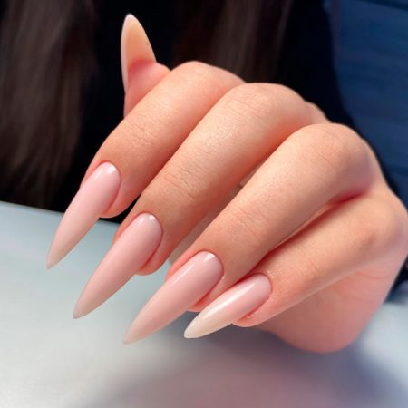 Nude Stiletto Nails To Look Chic - Nail Designs Journal