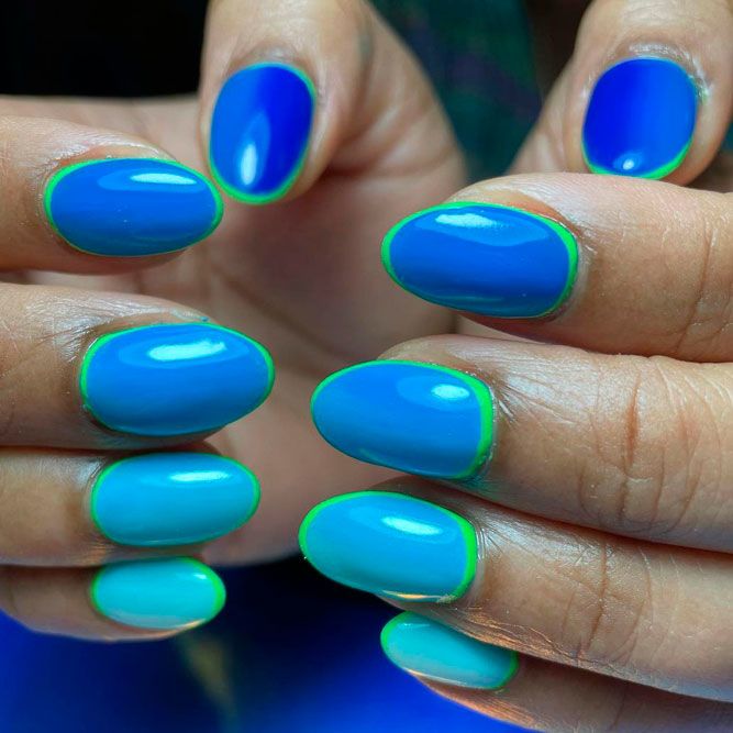 Blue Colors For Summer Nails