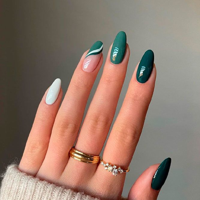 Hottest Tropical Green Summer Nail Colors