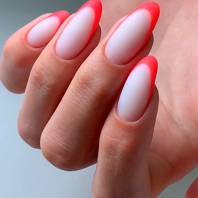Red French Tips