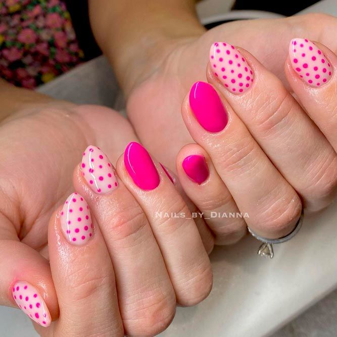 Dots For Decoration Your Spring Nails