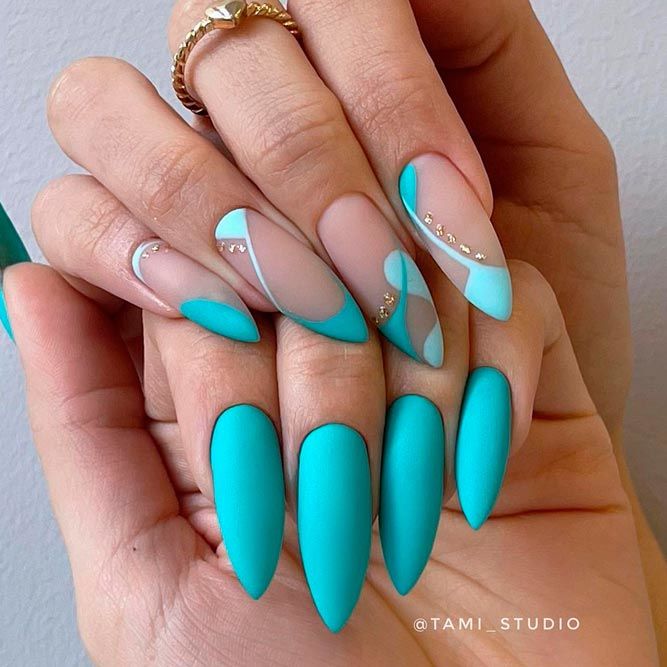 Elegant Matte Nails For Graduation