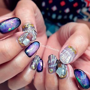 30 Terrific Mermaid Nails For You To Try - Nail Designs Journal