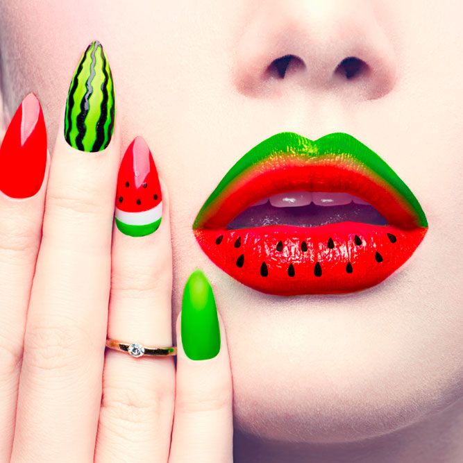 Expression Art For Your Lips and Nails