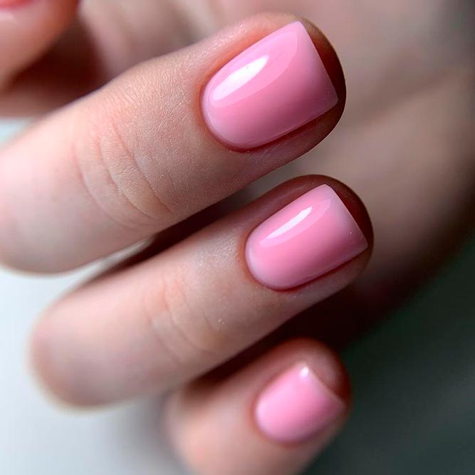 Nature Light Pink Nails