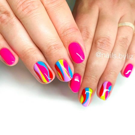Fantastic Hot Pink Nails Designs in 2023 - Nail Designs Journal
