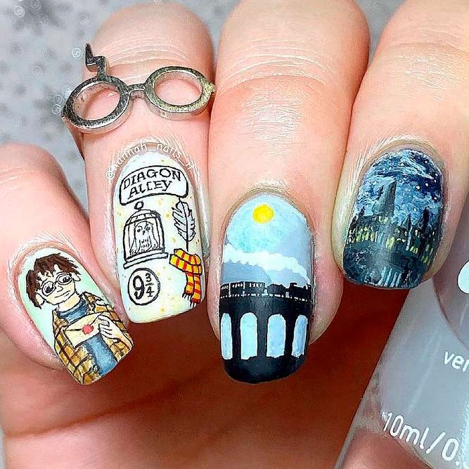 Harry Potter Nails and the Sorcerer's Stone
