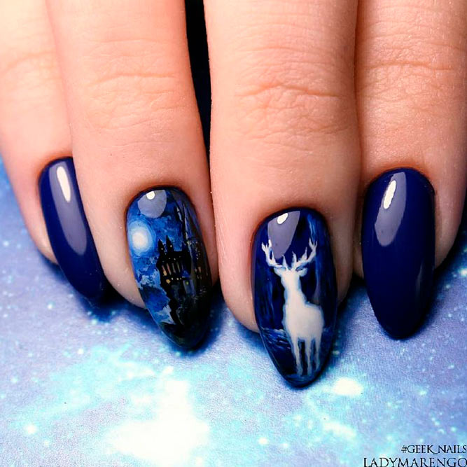 Harry Potter Nail Designs - Witches And Wizards