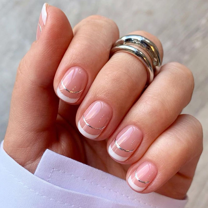 French Manicure Elegant Nails