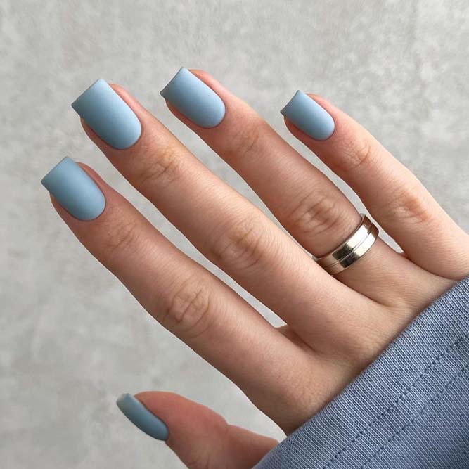 Light Blue Perfect Nails