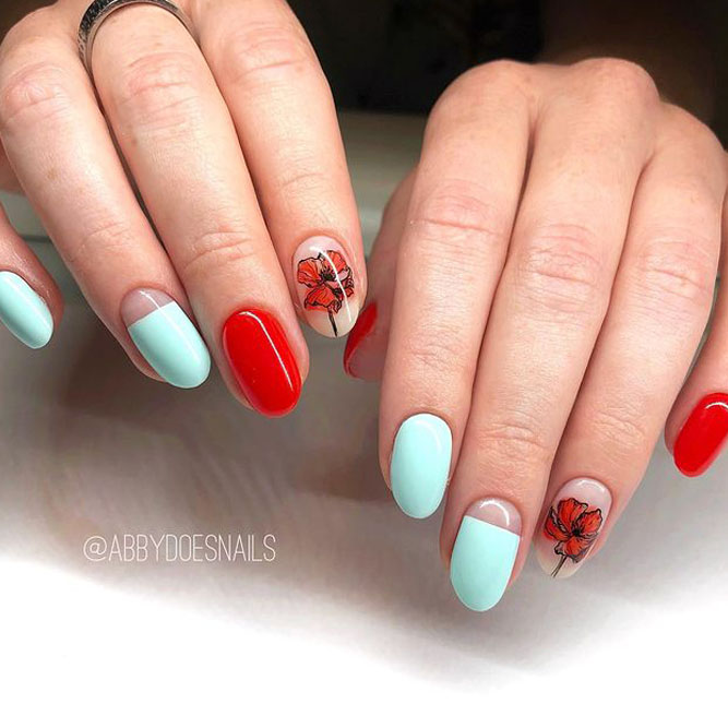Perfect Nails Flowers Designs