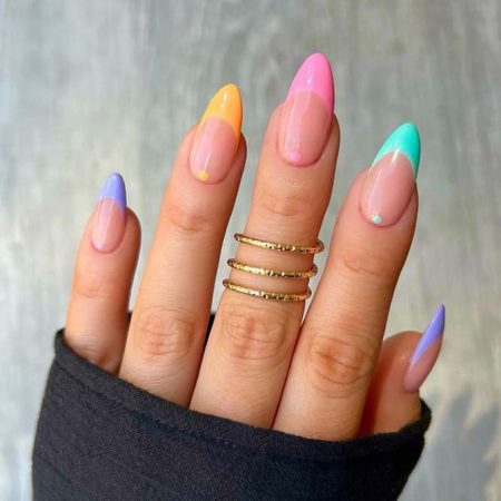 25 Rainbow Nails To Cheer Yourself Up - Nail Designs Journal