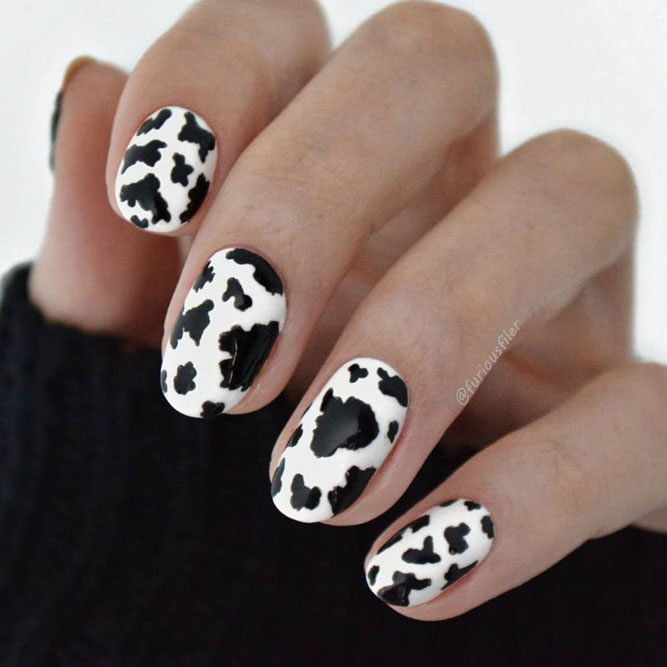 Animal Print for Round Nails