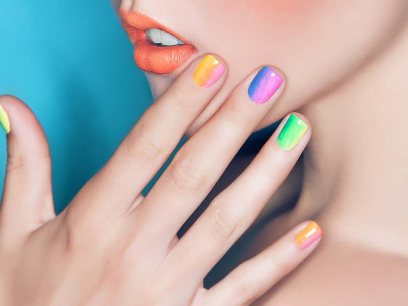 Unique Rainbow Nails To Try