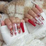 25 Top Red Acrylic Nails to Try - Nail Designs Journal