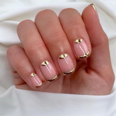 Top Reverse French Manicure Designs - Nail Designs Journal